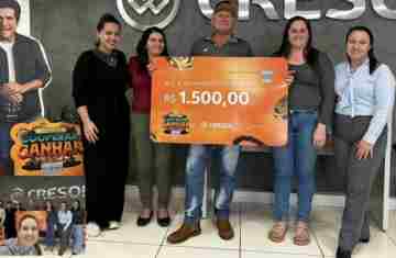 Cresol Integração já premiou 70 cooperados na campanha Cooperar é Ganhar 